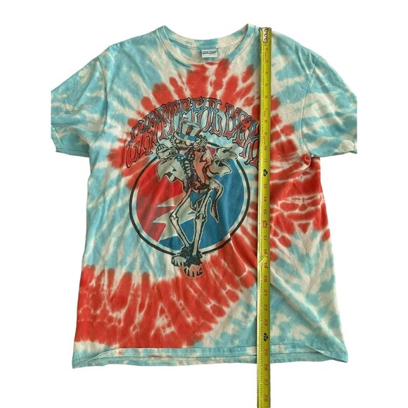 Retro Grateful Dead Junk Food Tie Dye T Shirt Mens Size Small - Picture 3 of 6